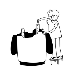 Construction de la fusée