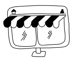 Vitrine de magasin